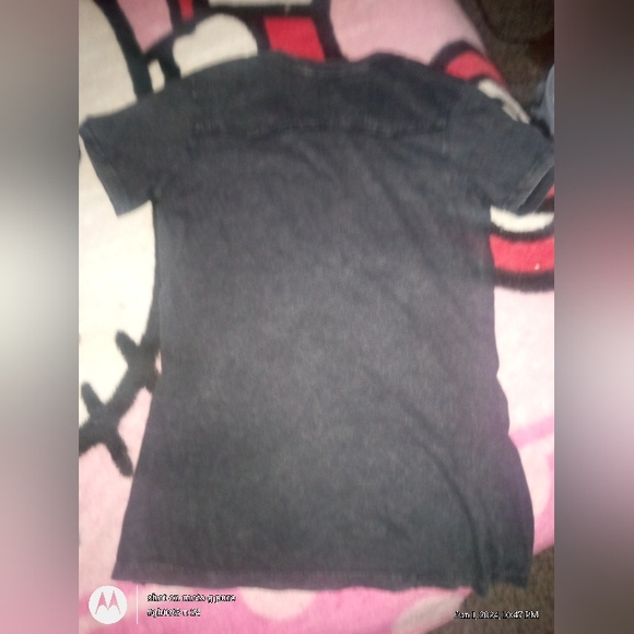 Women's Affliction V Neck with Jewels Shirt Sz L - Picture 7 of 7